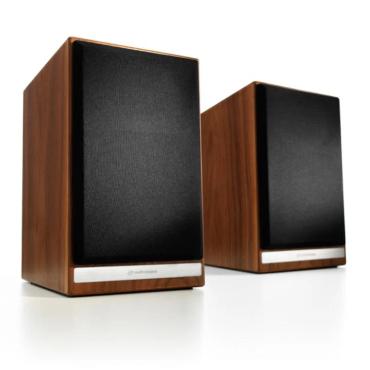 Audioengine HDP6 - רמקולים פסיביים בגודל 6 אינץ' בצבע אגוז