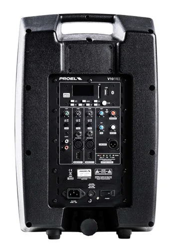 מערכת PA נטענת 12″ 400W Class D amplifier דגם Proel V12FREE - תמונה 4