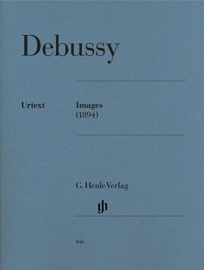 ספר תווים לפסנתר Debussy Images (1894)