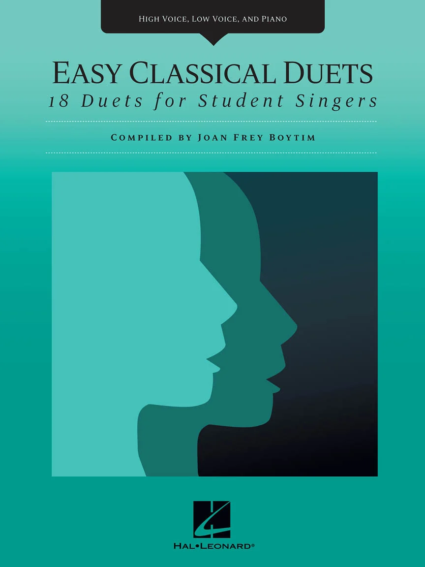 ספר תווים Easy Classical Duets 18 Duets for Student Singers (High Voice, Low Voice, and Piano)