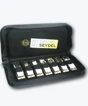 סט של 7 מפוחיות בלוז SEYDEL SESSION בסולמות שונים+נרתיק מרופד ל 14 מפוחיות
