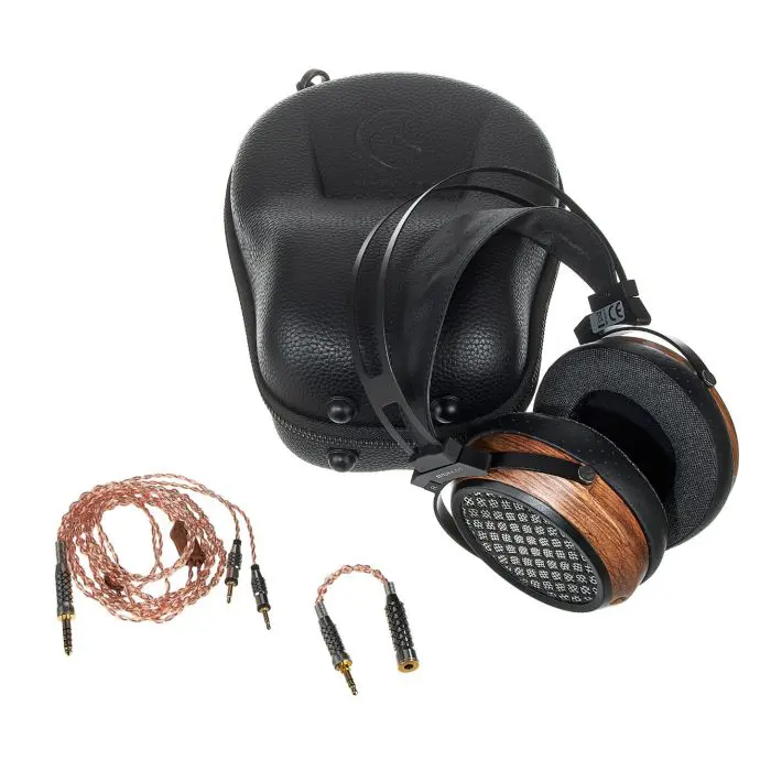אוזניות פלנר מגנטיקס בעבודת יד מעץ זברה SENDY AUDIO AVIA - תמונה 10