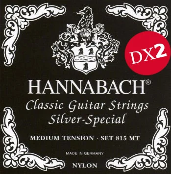 סט מיתרים HANNABACH MEDIUM TENSION לגיטרה קלאסית