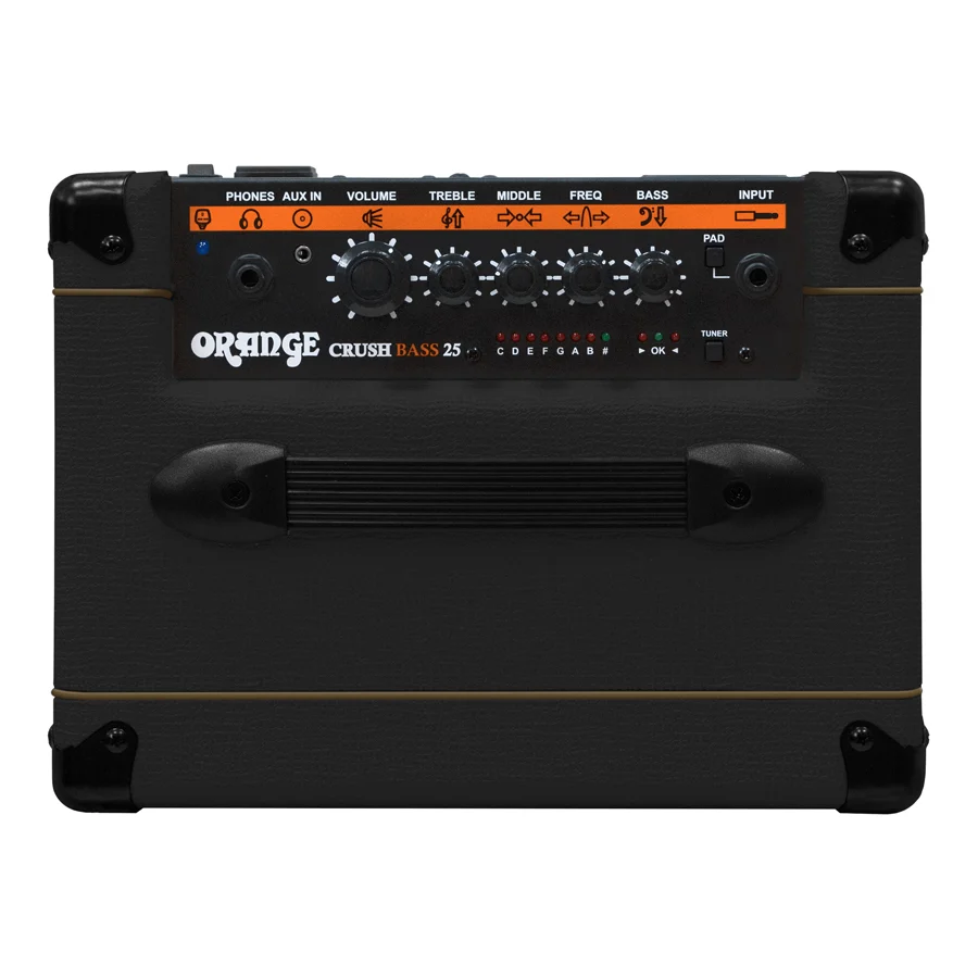 מגבר לבס 25 ואט שחור ORANGE Crush Bass 25 BK - תמונה 2