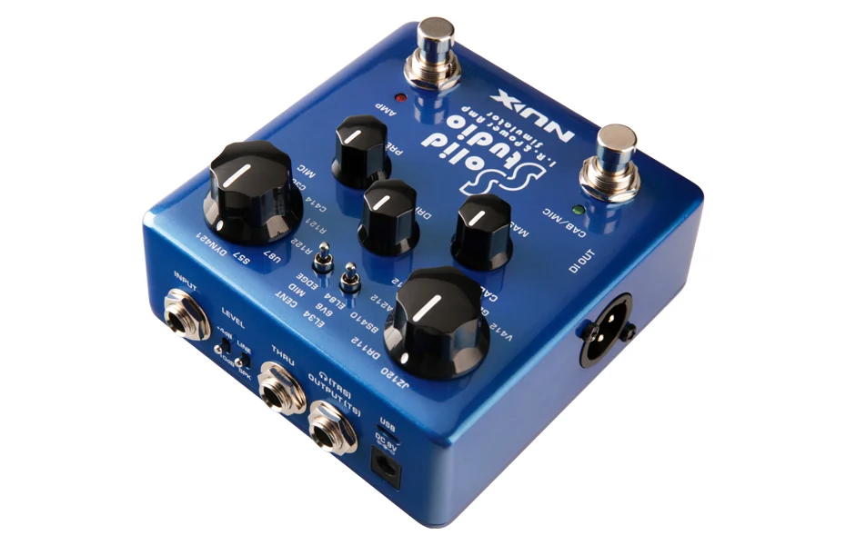 מדמה מגברים NUX NSS-5 Solid Studio Power Amp Simulator - תמונה 3