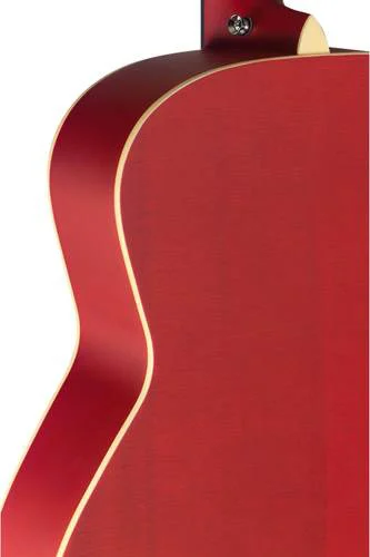 גיטרה אקוסטית Stagg SA35 Auditorium בצבע אדום - תמונה 5