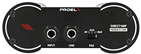 DIRECT100P קופסאת DI פסיבית ערוץ אחד Proel - תמונה 2