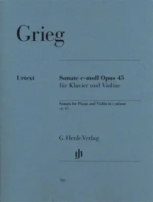 EDVARD GRIEG Violin Sonata c minor op. 45