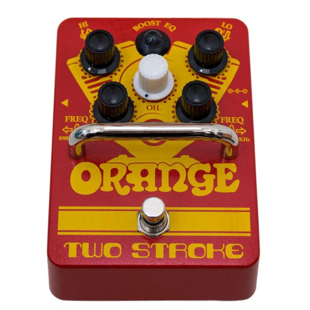 בוסטר לגיטרה Orange Two Stroke: Boost EQ guitar effects pedal