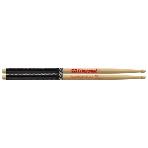 מקלות לתופים אחיזה מיוחדת Special Grip 5B Wooden Tip - Ivory מבית LIVERPOOL