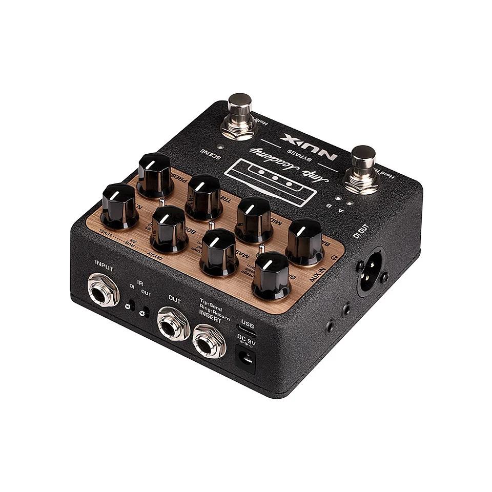 מדמה מגברים NUX NGS-6 AMP ACADEMY AMP MODELER DI - תמונה 3