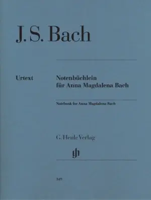 ספר תווים Notebook for Anna Magdalena Bach
