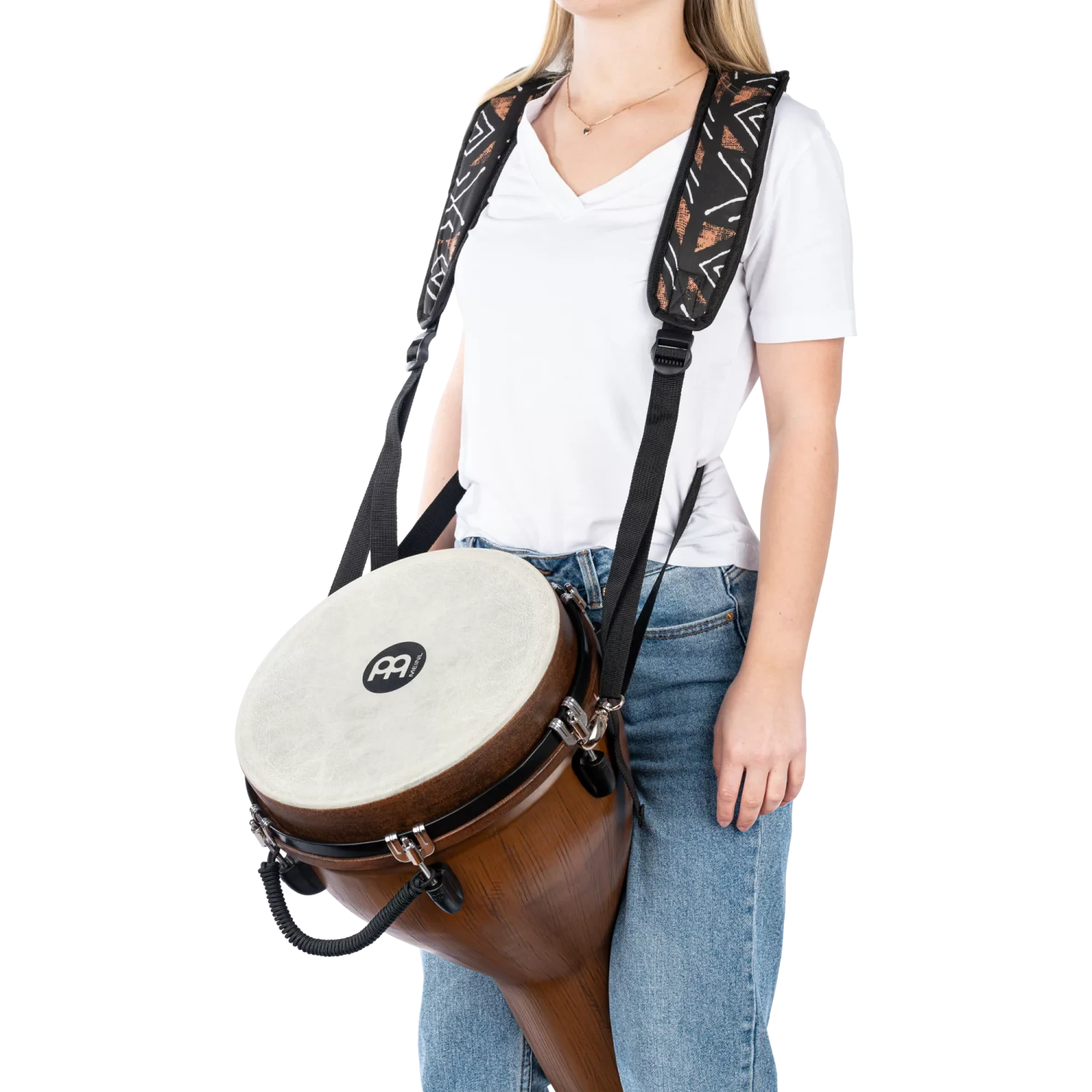 רצועה מעוצבת לתוף דג’מבה Meinl Kanga Sarong MDJS1KA - תמונה 3