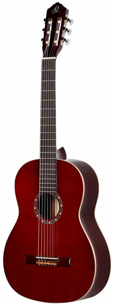 גיטרה קלאסית בצבע אדום Ortega R121WR - תמונה 2