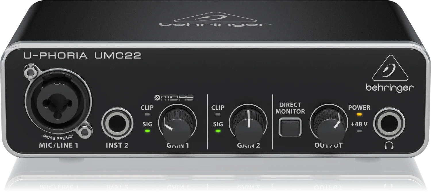כרטיס קול UMC22 מבית Behringer - תמונה 5