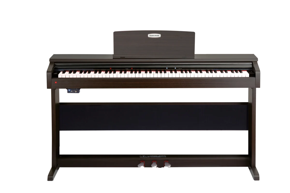 פסנתר חשמלי F-33 מסדרת MUSICIAN עם מקלדת FATAR בצבע רוזווד מבית Pearl River