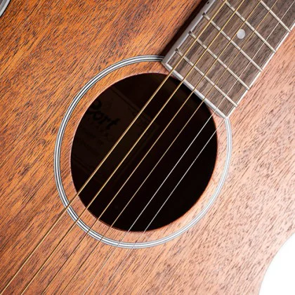 גיטרה אקוסטית שחורה מוגברת Cort AF590MF BOP Fishman - תמונה 4
