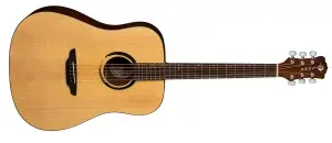 גיטרה אקוסטית Luna Guitars WABI D