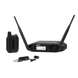מערכת אלחוטית עם מיקרופון דש ומשדר גוף Shure GLXD14+E/85-Z4