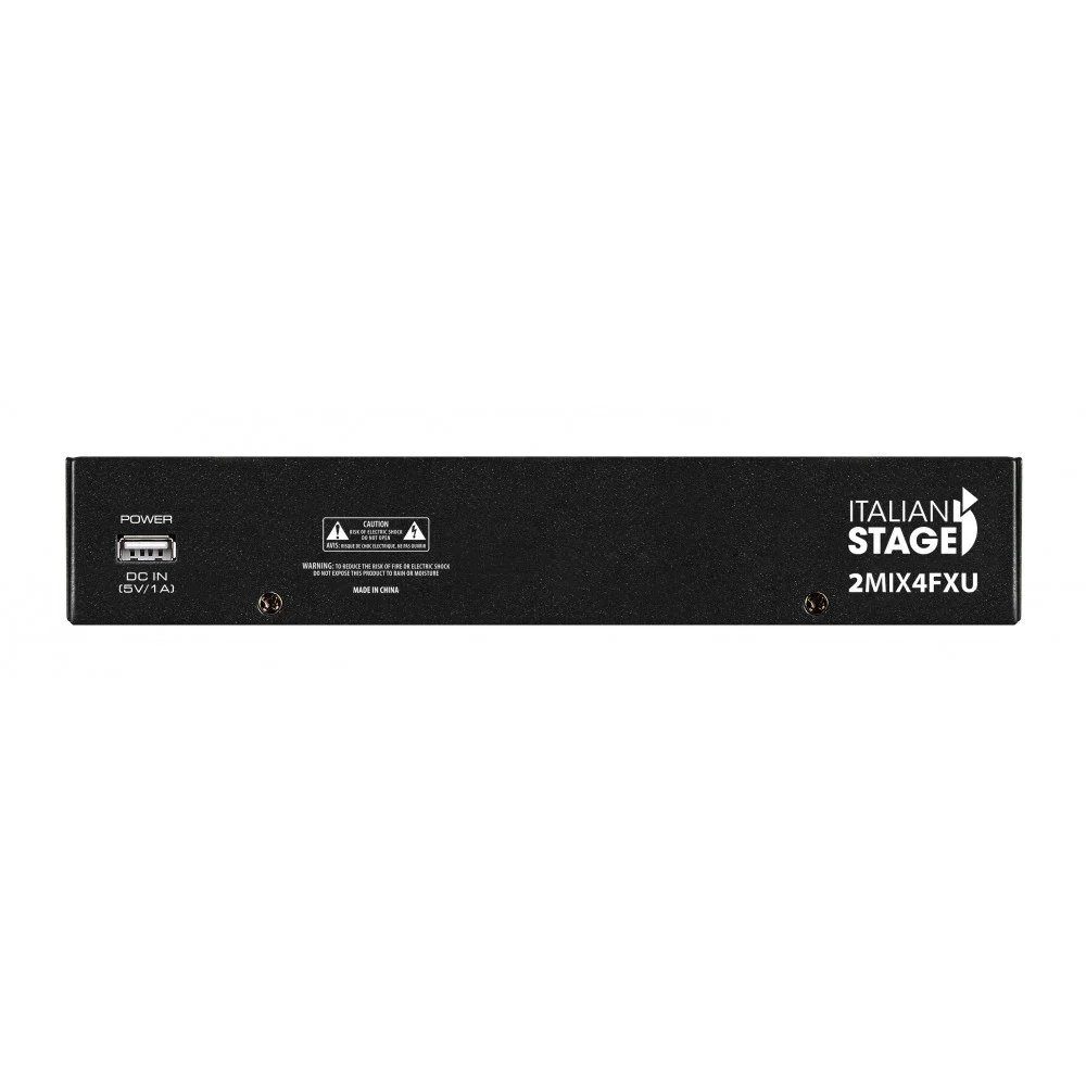מיקסר 4 ערוצים עם אפקטים Italian Stage IS 2MIX4FXU - תמונה 3