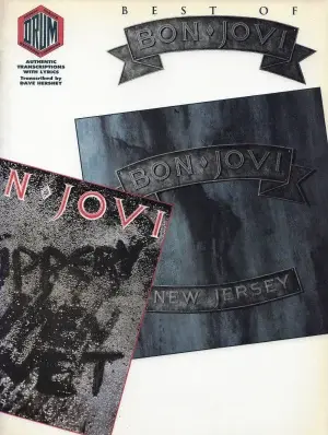 ספר תווים לתופים Best of Bon Jovi