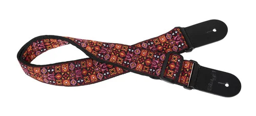 רצועה לגיטרה Stagg SWO HOOTMIX RED