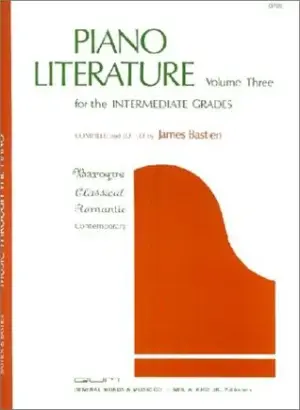 ספר תווים Piano Literature 3