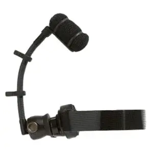 מיקרופון ייעודי לכלי נגינה עם תופסן לחליל Audio Technica ATM350W