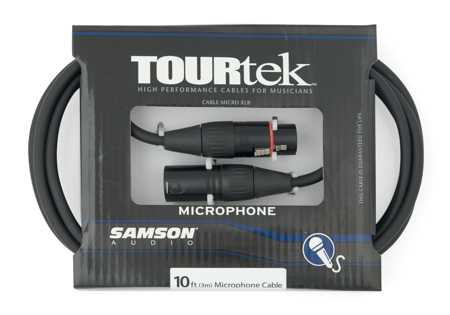 כבל XLR-XLR למיקרופון 6 מ SAMSON TM20 20' Mic Cable