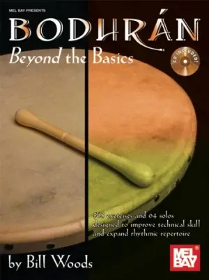 ספר לימוד ל-בוראן Bill Woods: Bodhran - The Basics