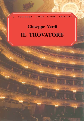 ספר תווים פרטיטורת אופרה Giuseppe Verdi - Il Trovatore