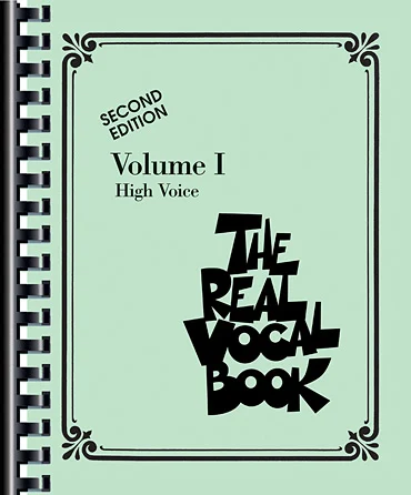 ספר תווים לשירה The Real Vocal Book - Volume I - Second Edition High Voice