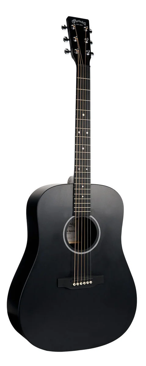 גיטרה אקוסטית שחורה + נרתיק Martin SPDX1BLK DX1 BLACK HPL