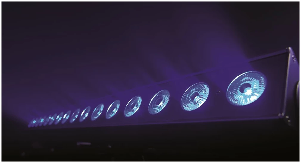 בר תאורה 16X12W led RGBWAU/FC IRC - תמונה 6