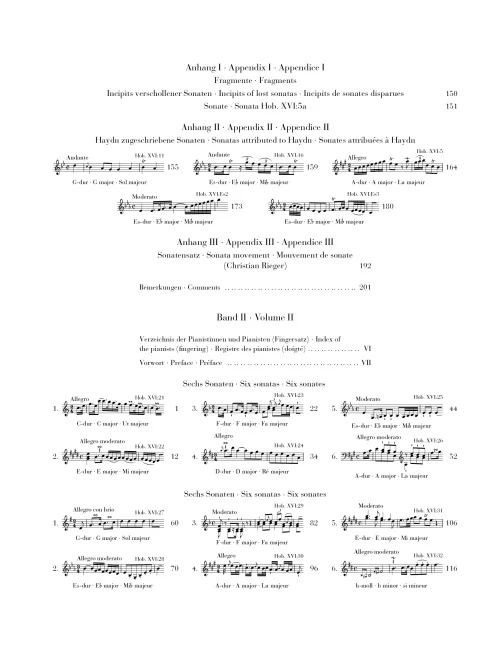 ספר תווים Haydn Complete Piano Sonatas Volume II - תמונה 4