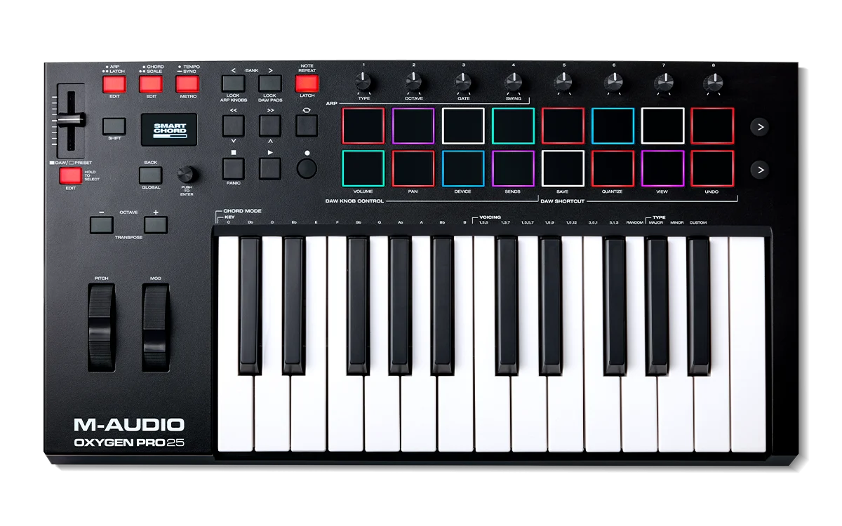 מקלדת שליטה M-Audio Oxygen Pro 25 - תמונה 4