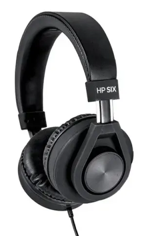 אוזניות מרופדות בצבע שחור GEWA HP SIX 170950