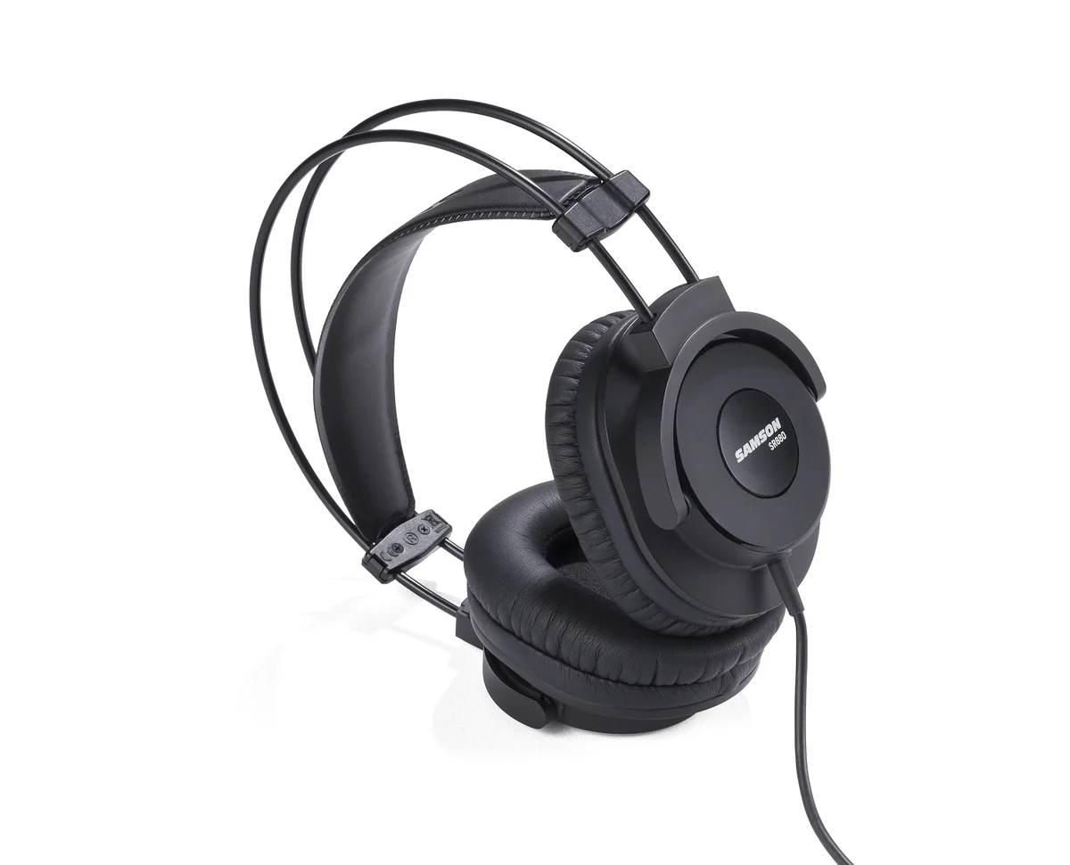 אוזניות SAMSON SR880 STUDIO HEADPHONES - תמונה 2