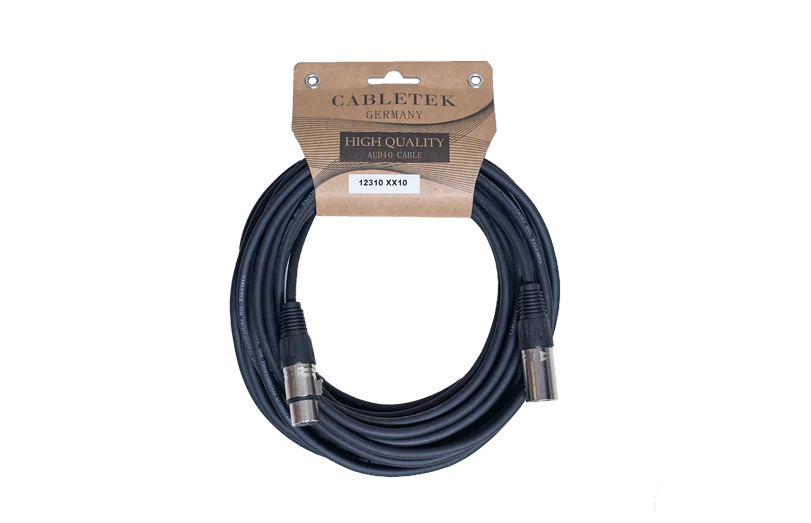 כבל XLR באורך 10 מטר דגם XX10 מבית CABLETEK
