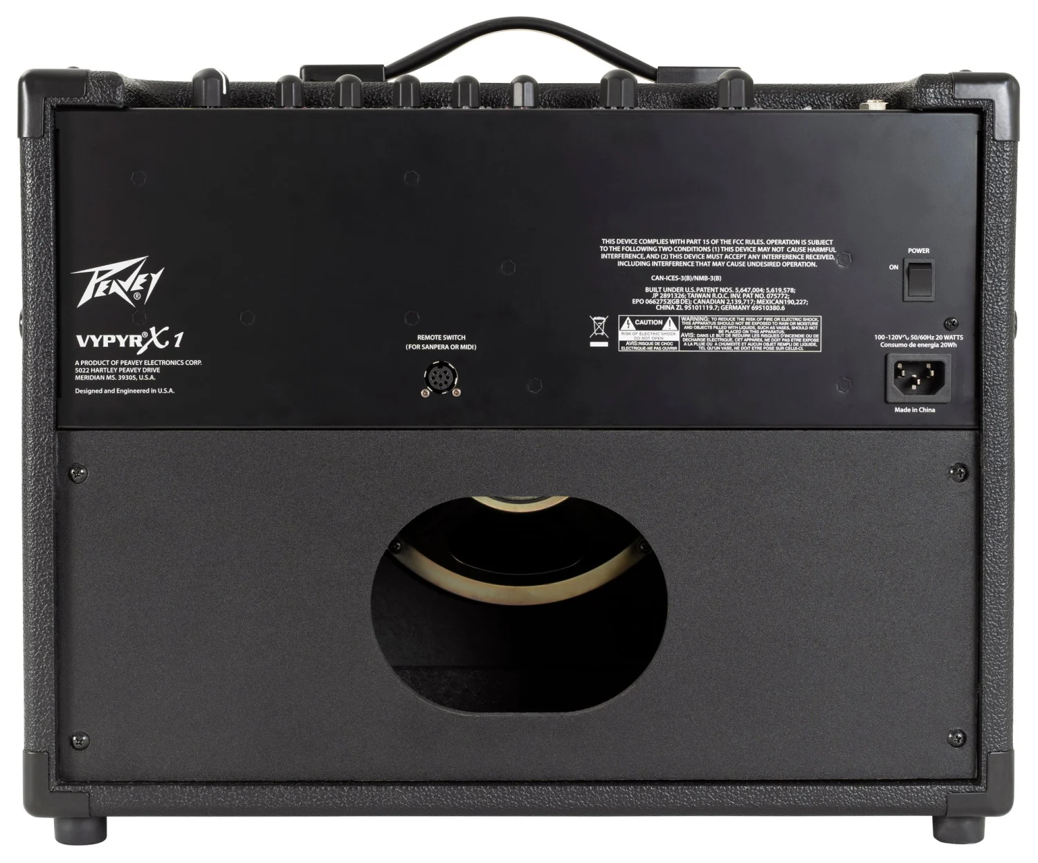 מגבר לגיטרה 30 וואט עם אפקטים Peavey VYPYR® X1 - תמונה 5