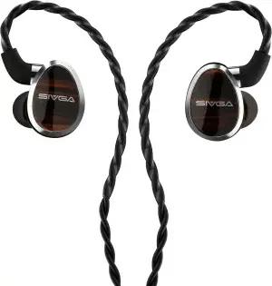 אוזניות HiFi קוויות עם רמקול שטוח של SIVGA NIGHTINGALE, אוזניות ניטור אוזן