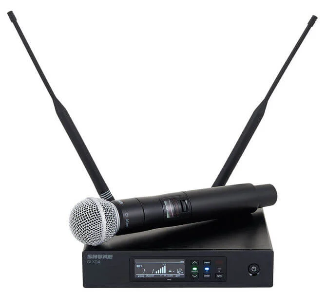 מערכת אלחוטית SHURE QLXD24E/SM58-Z18