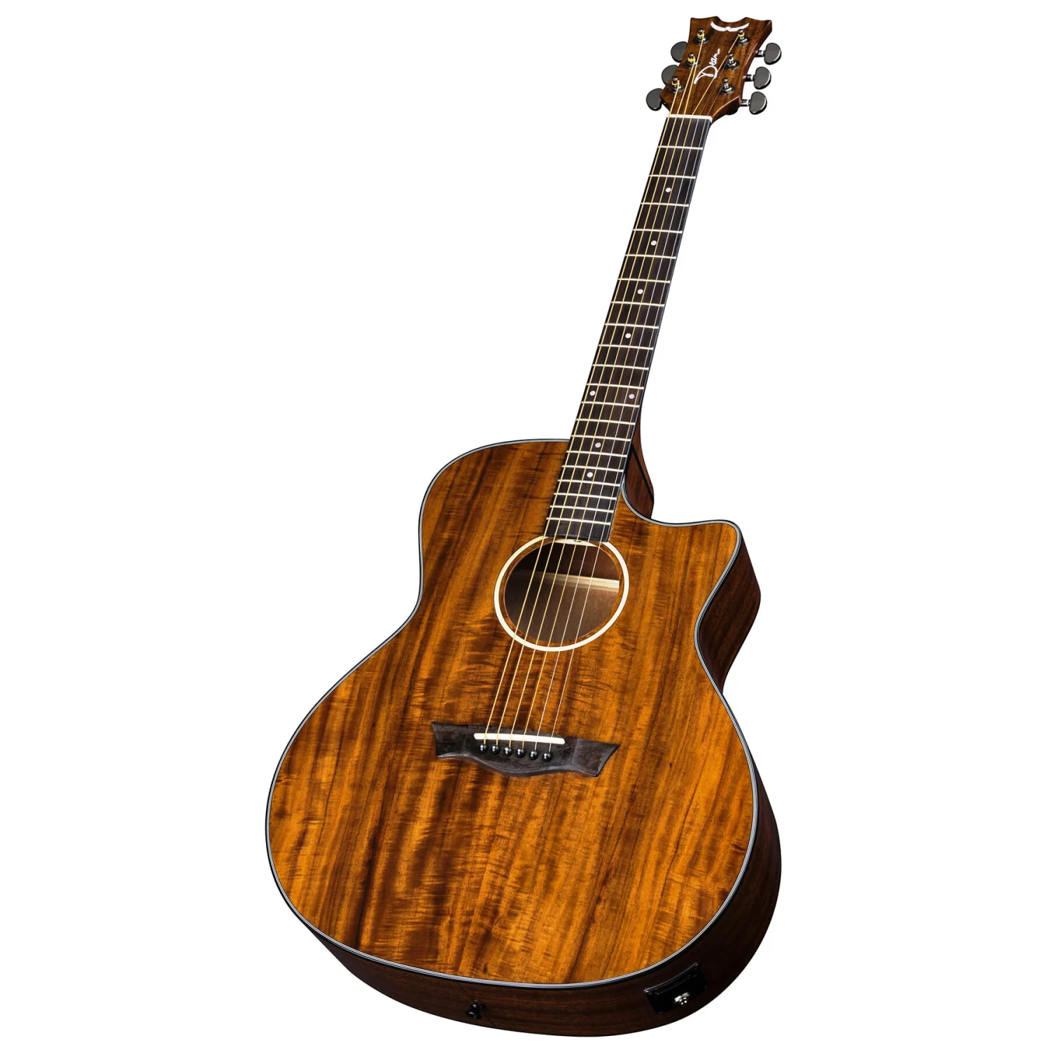 גיטרה אקוסטית מוגברת AXS Exotic מעץ Koa של חברת Dean - תמונה 3