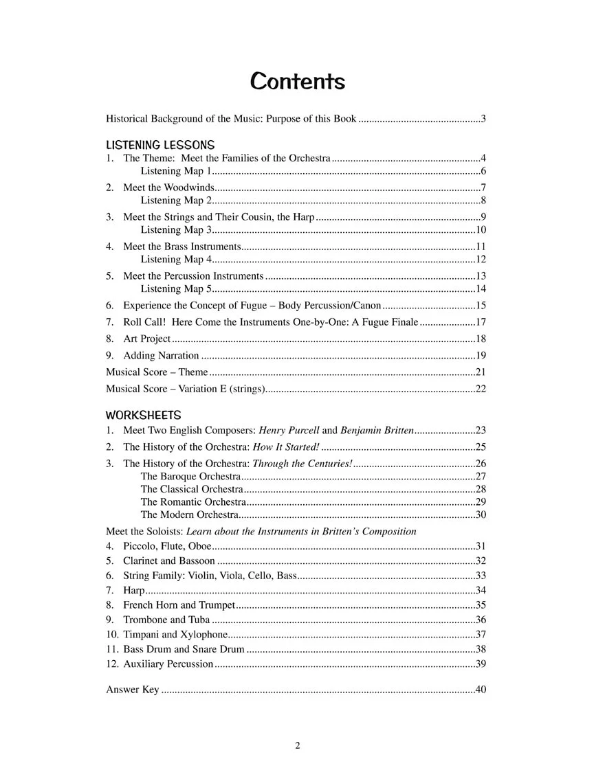 The Young Person's Guide to the Orchestra Teaching Strategies for the Classroom and Beyond - תמונה 2