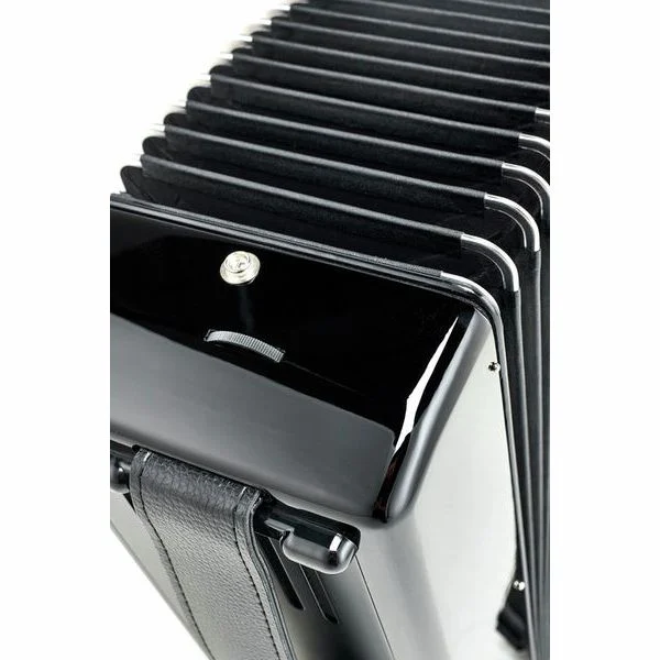 אקורדיון 80 בס Hohner Bravo III 80 Black silent key - תמונה 7