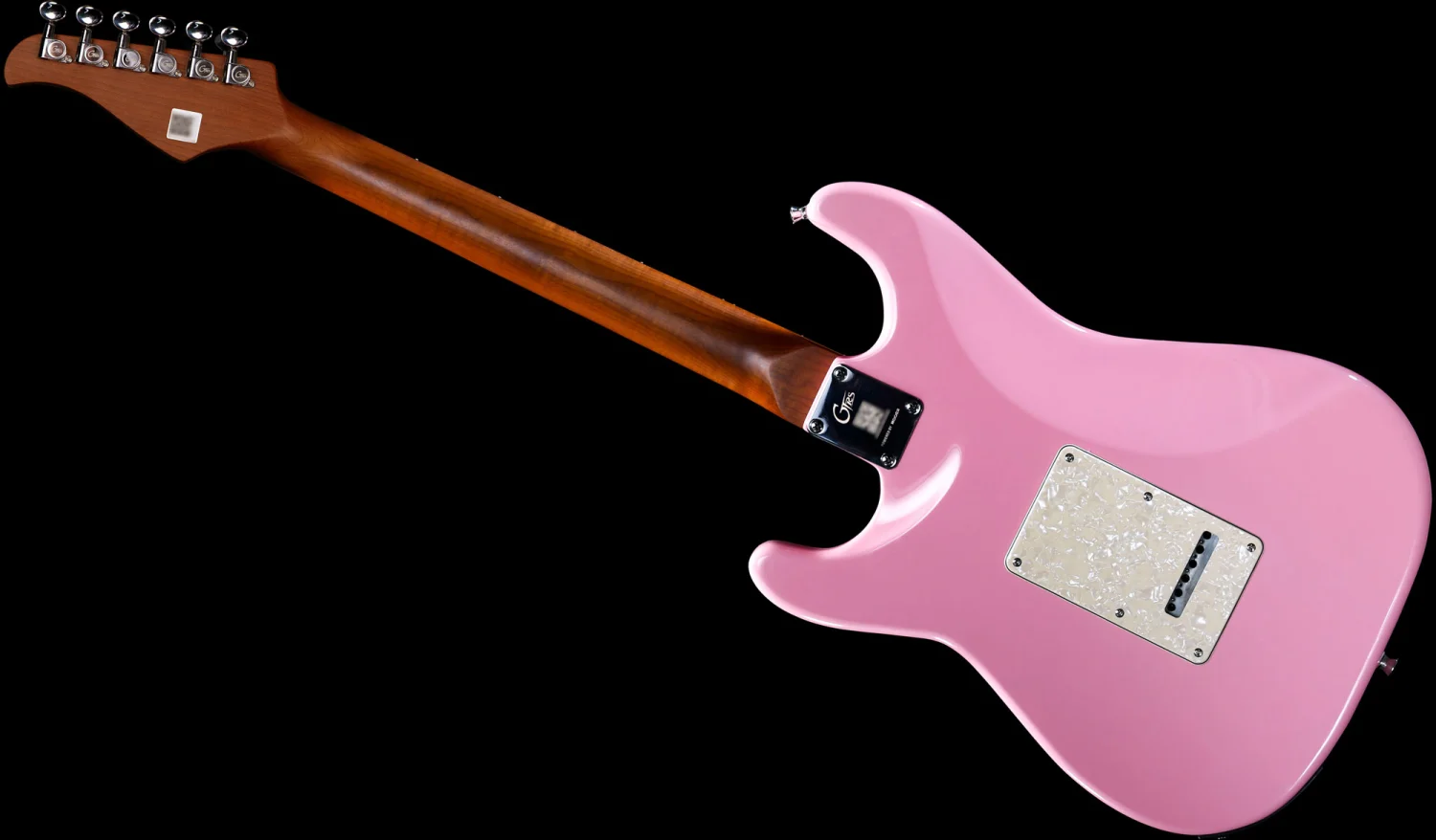 גיטרה חשמלית חכמה Mooer GTRS Professional S800 Intelligent Guitar - Shell pink - תמונה 2
