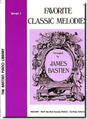 ספר תווים Favorite Classic Melodies 1