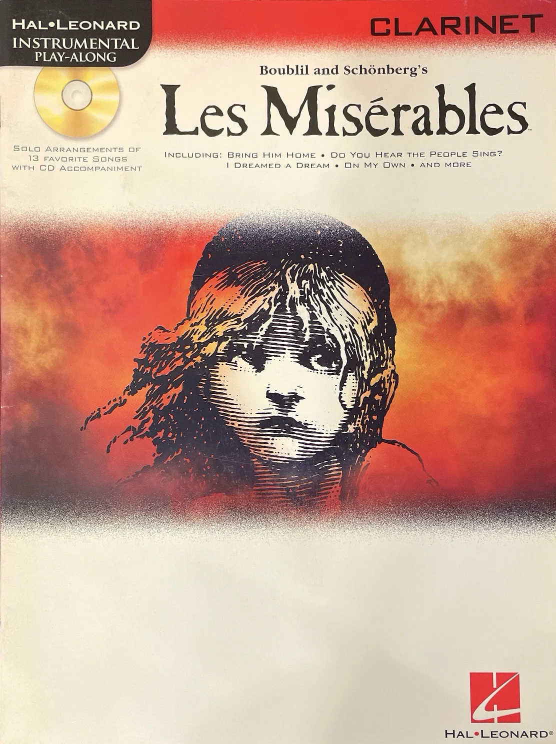 Les Miserables For Clarinet + CD