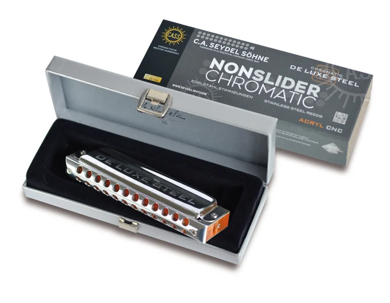 מפוחית כרומטית Seydel NONSLIDER Chromatic 54481C - תמונה 2