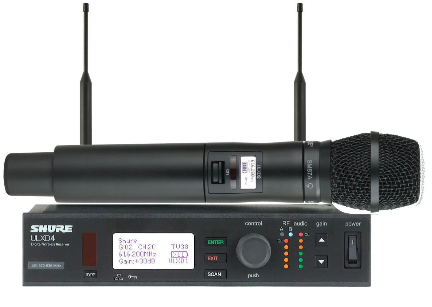 מערכת אלחוטית ULXD24ESM87A מבית